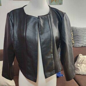 Pre- Owned Ashley Stewart Cropped Jacket